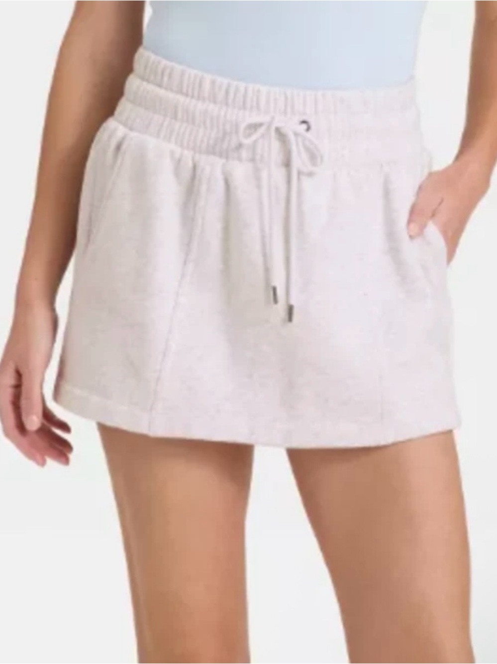 Women's Fleece Mini Skort - Universal Thread™ Light Heather
Gray, Lg